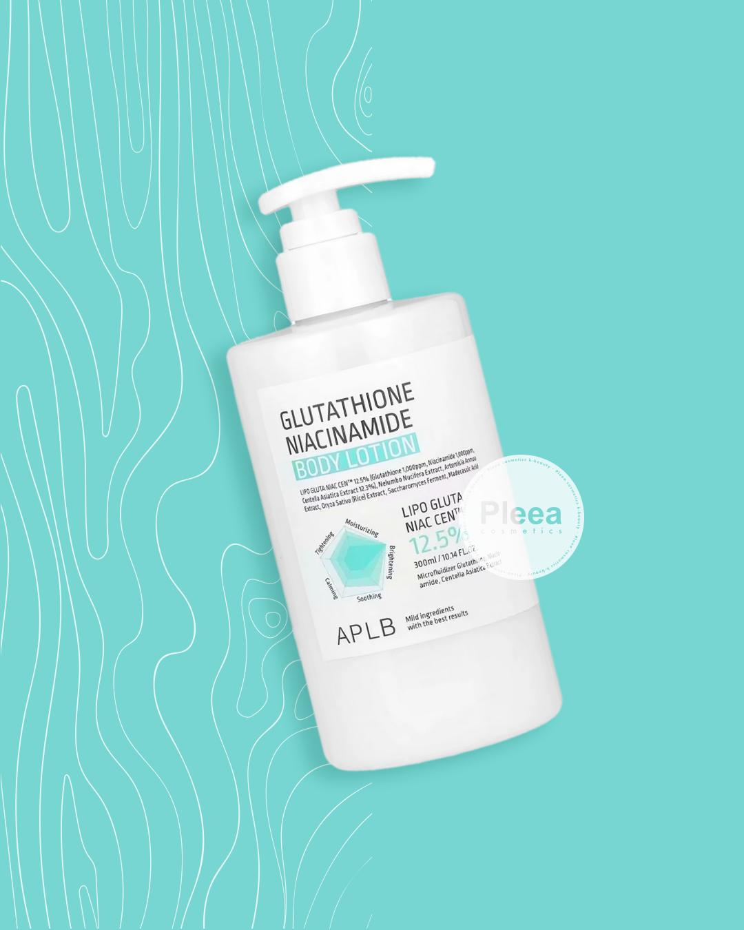 APLB] Glutathione Niacinamide Body Lotion – Pleea Cosmetics®