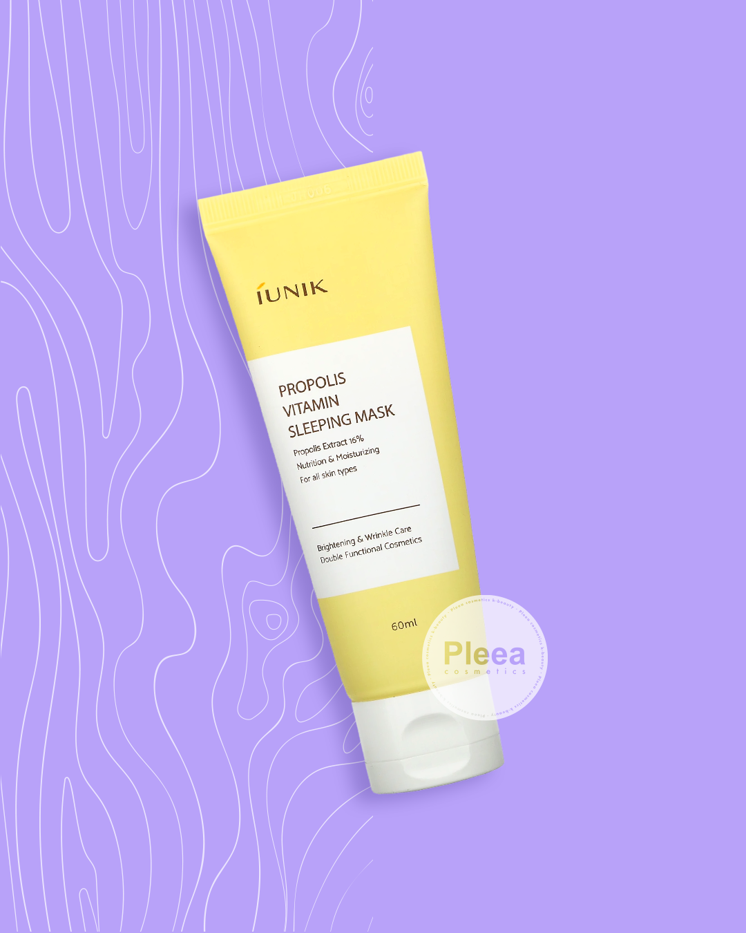 Iunik-Propolis-Vitamin-Sleeping-Mask-pleea-cosmetics-k-beauty-colombia-cosmetica-coreana