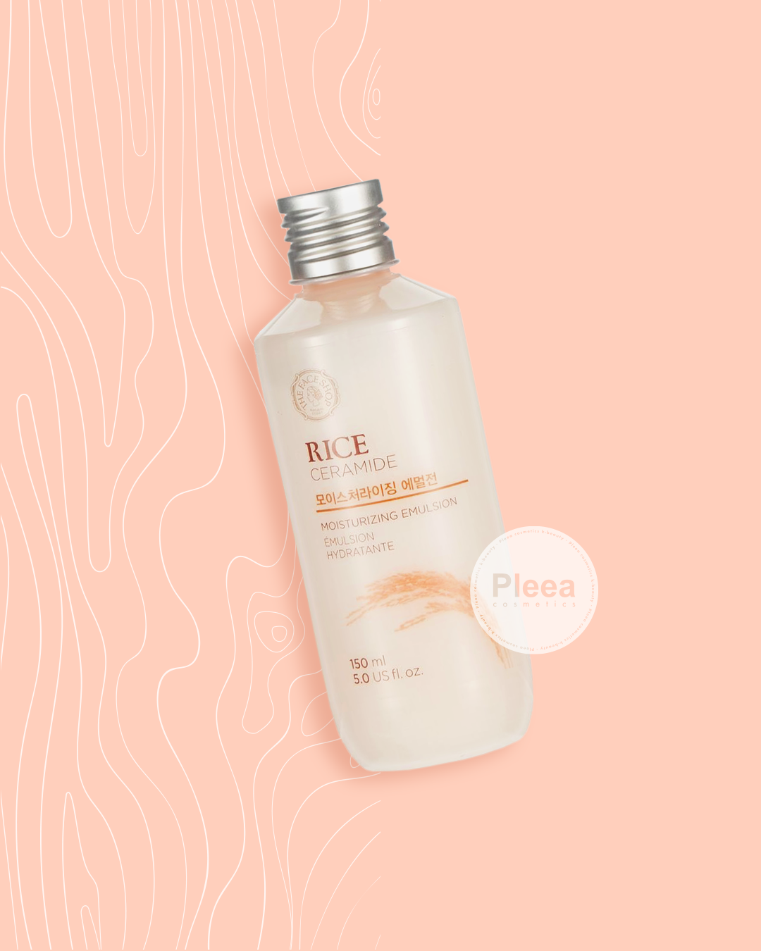 The-Face-shop-Rice-Ceramide-Moisturizing-Emulsion-pleea-cosmetics-k-beauty-colombia-rutina-coreana