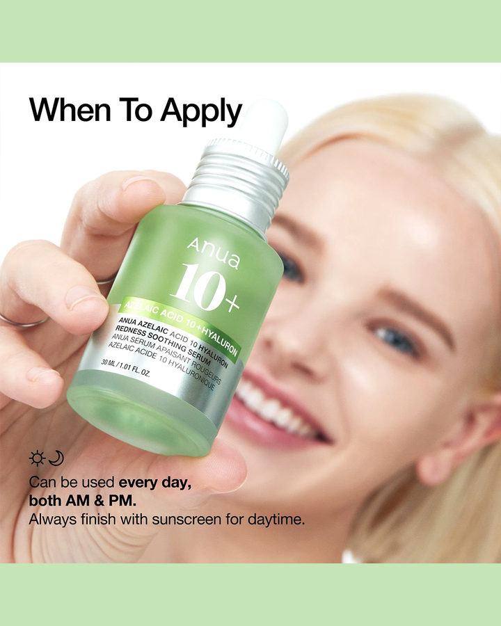 [ANUA] Azelaic Acid 10 Hyaluron Redness Soothing Serum