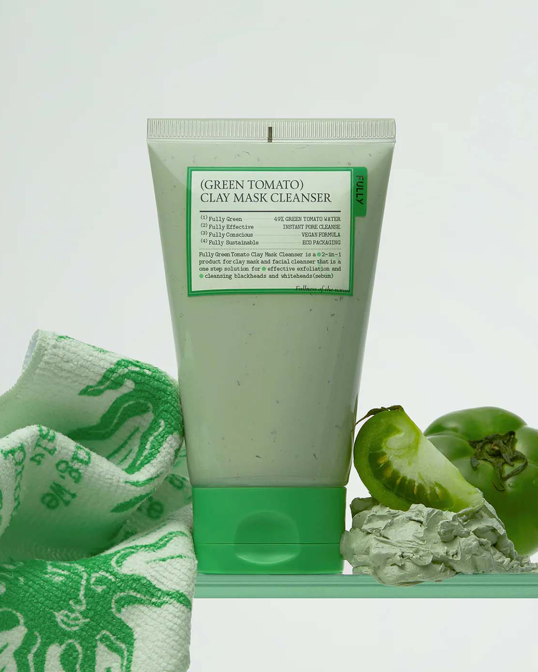 [Fully] Green Tomato Clay Pack Cleanser