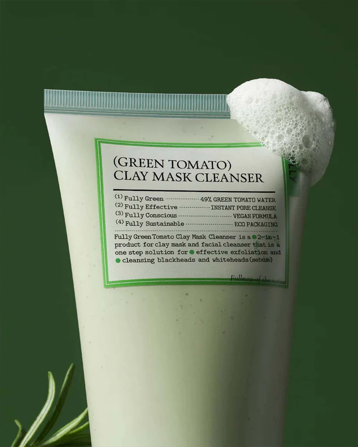 [Fully] Green Tomato Clay Pack Cleanser