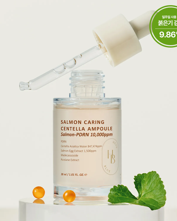 [Heveblue] Salmon Caring Centella Ampoule