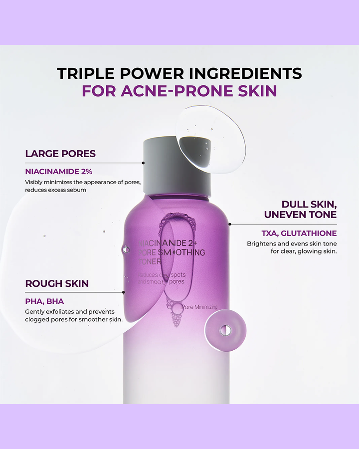 [Jumiso] Niacinamide 2+ Pore Smoothing Toner
