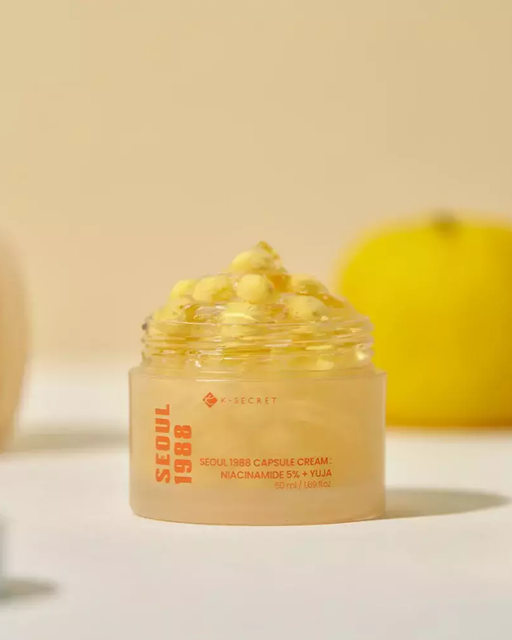 [K-Secret] Capsule Cream: Niacinamide 5% + Yuja