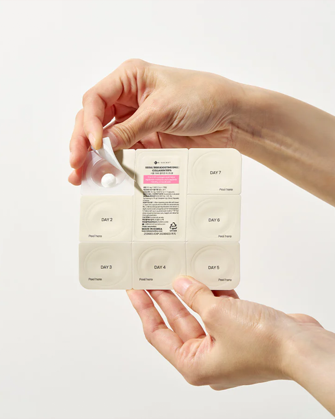 [K-Secret] SEOUL 1988 Boosting Ball Collagen 100% (7 Cápsulas)