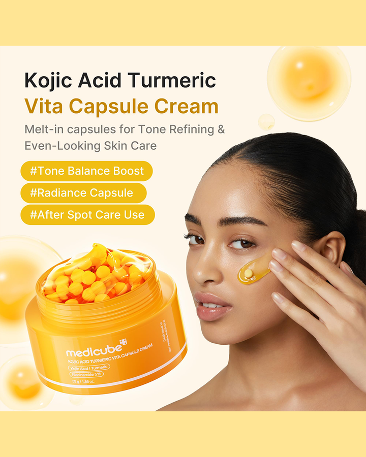 [Medicube] Kojic Acid Turmeric Vita Capsule Cream