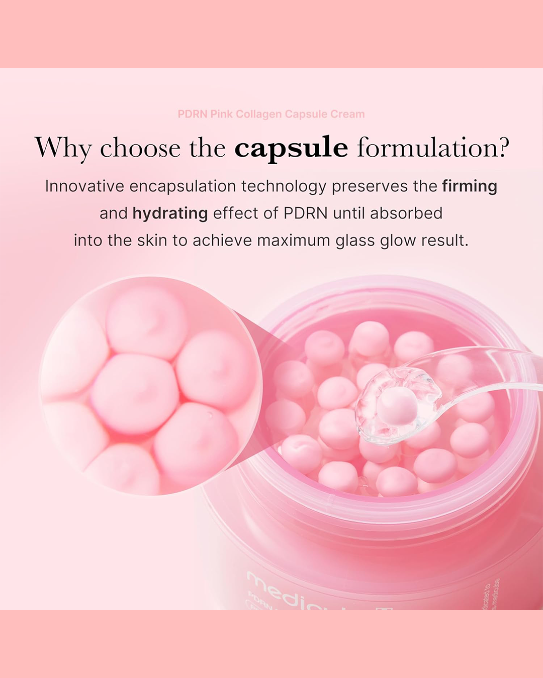 [Medicube] PDRN Pink Collagen Capsule Cream