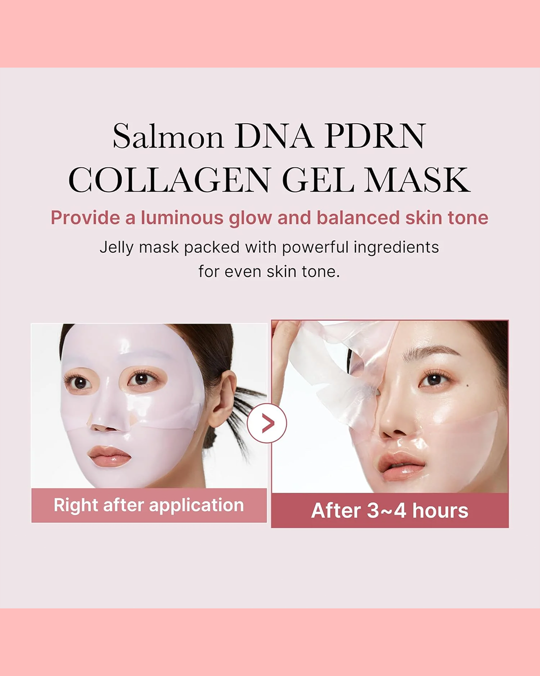 [Medicube] PDRN Pink Collagen Gel Mask (1und)