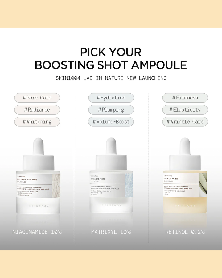 [Skin1004] Madagascar Centella Retinol 0.2 Boosting Shot Ampoule