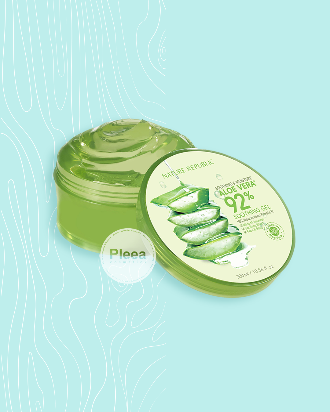 [Nature Republic] Aloe Vera 92% Soothing Gel