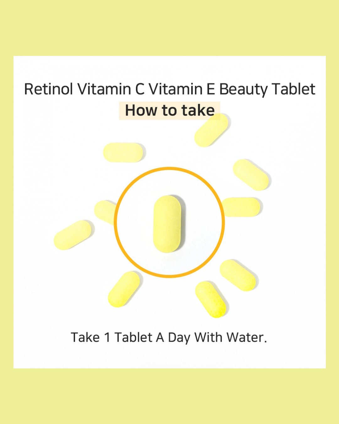 [APLB] Retinol Vitamin C Vitamin E Beauty Tablet