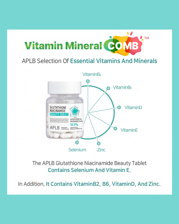 [APLB] Glutathione Niacinamide Beauty Tablet