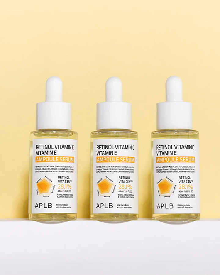 [APLB] Retinol Vitamin C Vitamin E Ampoule Serum