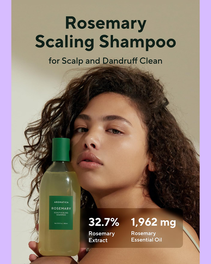 [Aromatica] Rosemary Scalp Scaling Shampoo