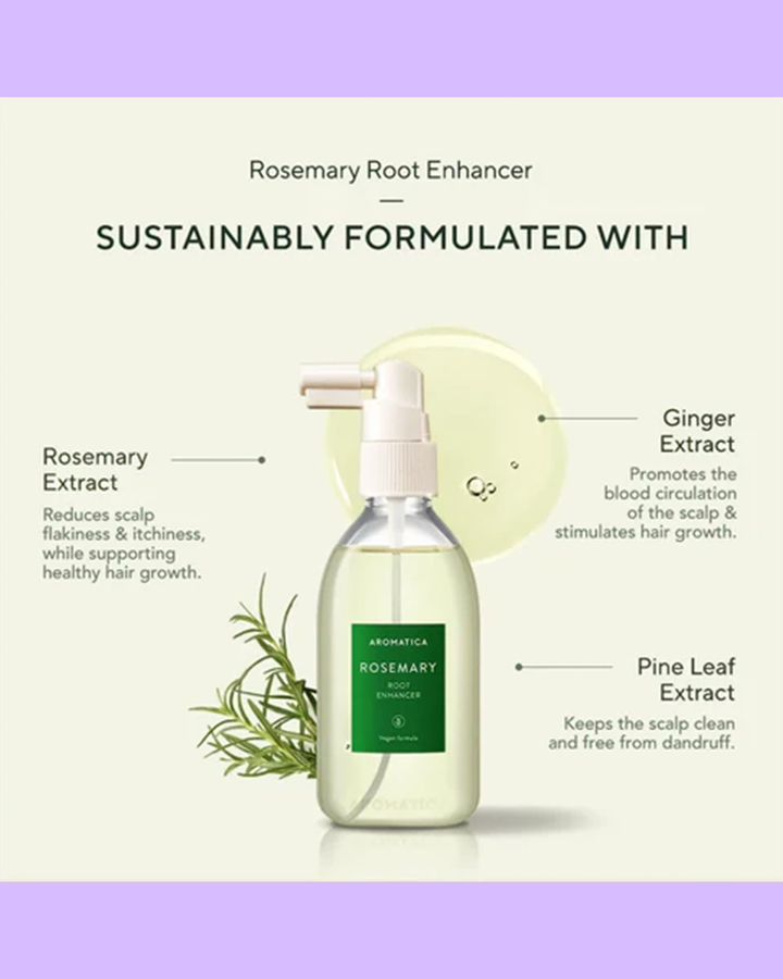 [Aromatica] Rosemary Root Enhancer