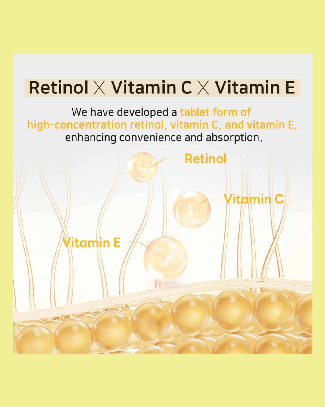 [APLB] Retinol Vitamin C Vitamin E Beauty Tablet