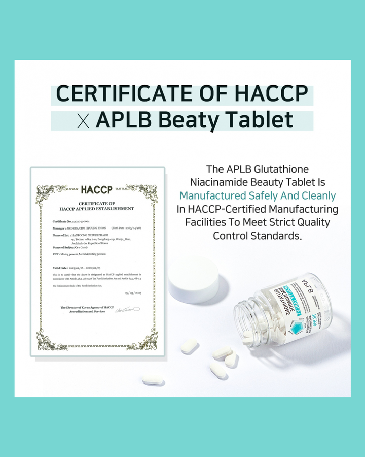 [APLB] Glutathione Niacinamide Beauty Tablet