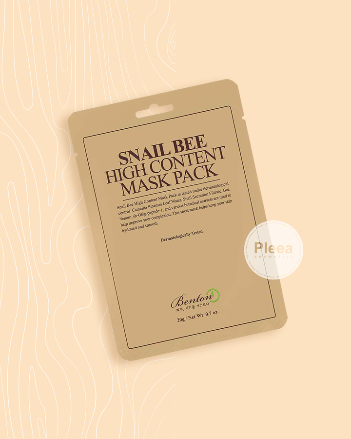 [Benton] Snail Bee High Content Mask Pack 20g -k-beauty-colombia-cosmetica-coreana