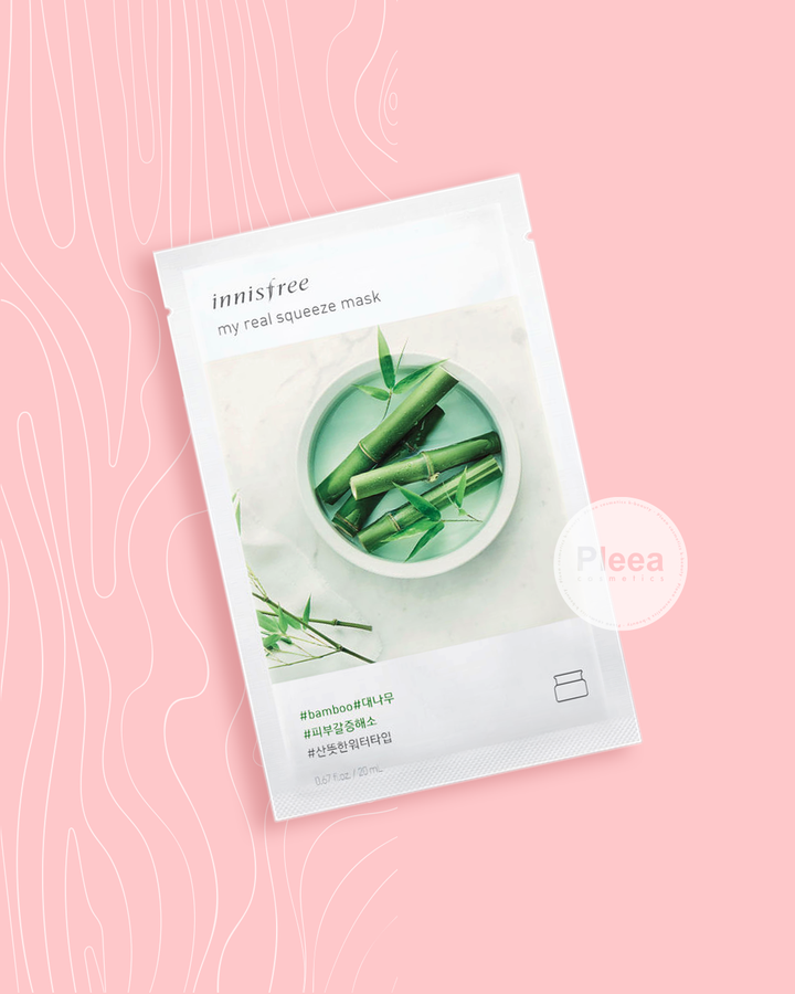 innisfree My Real Squeeze Mask EX-Bamboo-k-beauty-colombia-cosmetica-coreana